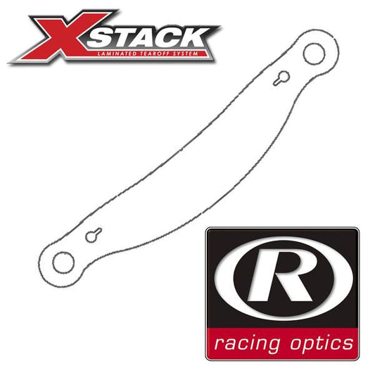 Racing Optics XStack Laminated Tear Offs - Bell SE07 (RS7) - Shifted Motorsports