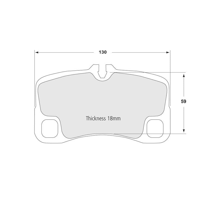 Performance Friction 1299.11.18.44 Racing Pad - 11 Compound - Shifted Motorsports