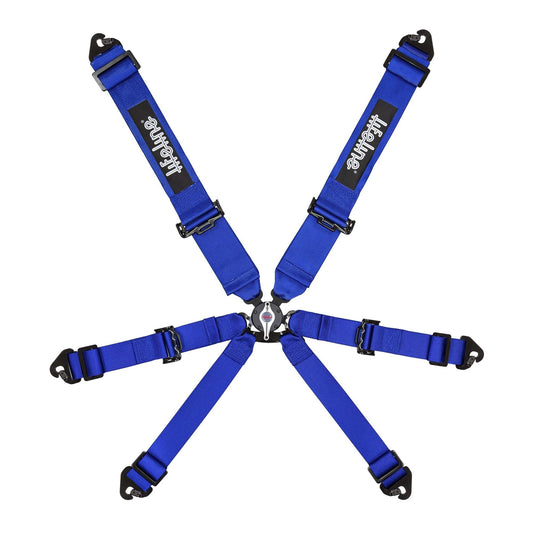Lifeline Becketts FIA 6-Point 3" Racing Harness - Shifted Motorsports