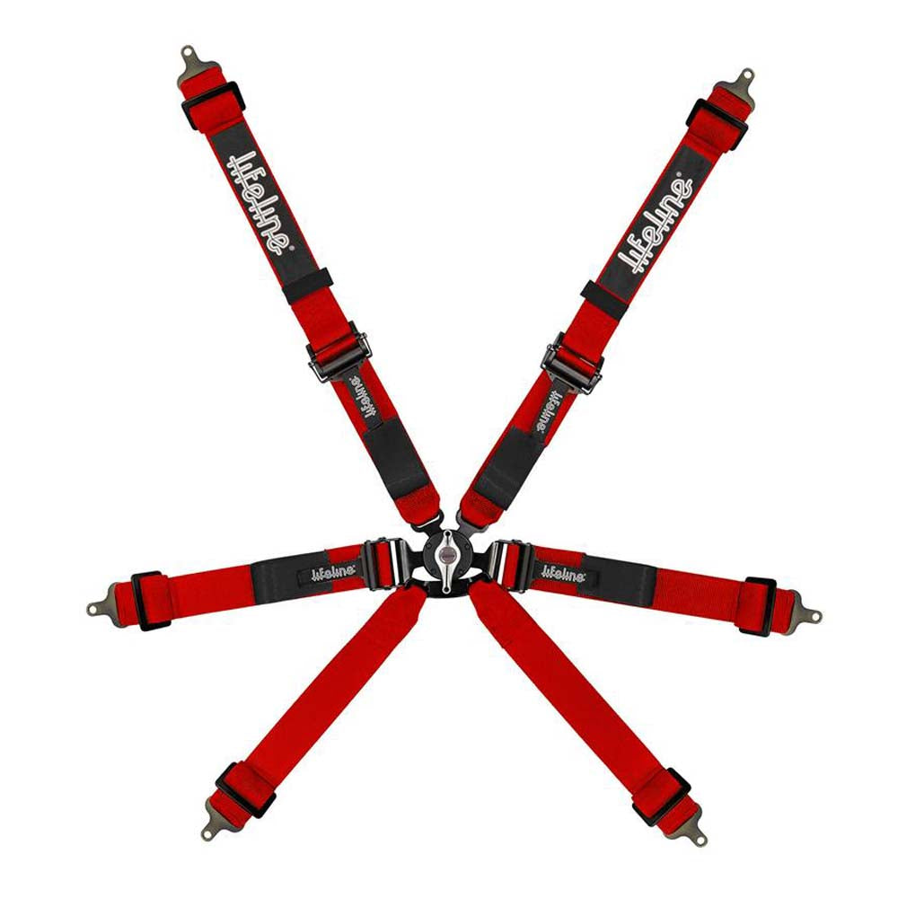 Lifeline Copse FIA 6-Point 2" Racing Harness - Shifted Motorsports