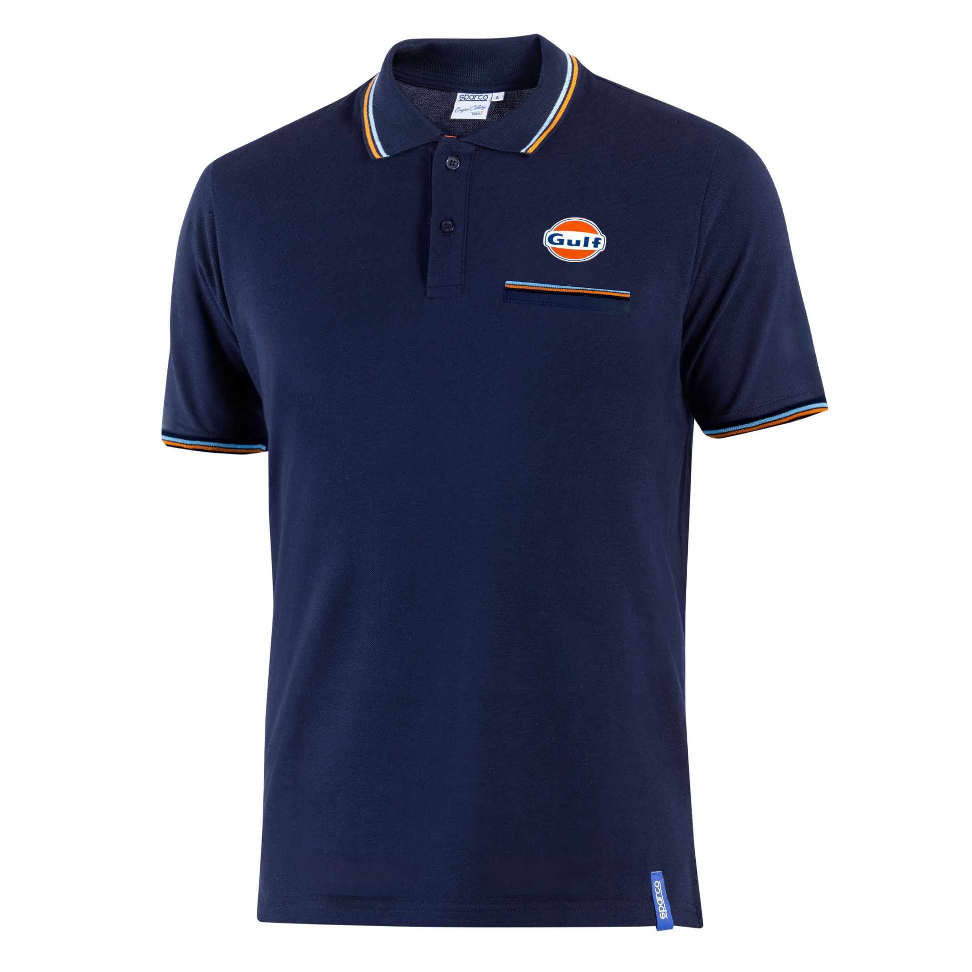 Sparco Gulf Polo Piquet Pocket Shirt - Shifted Motorsports