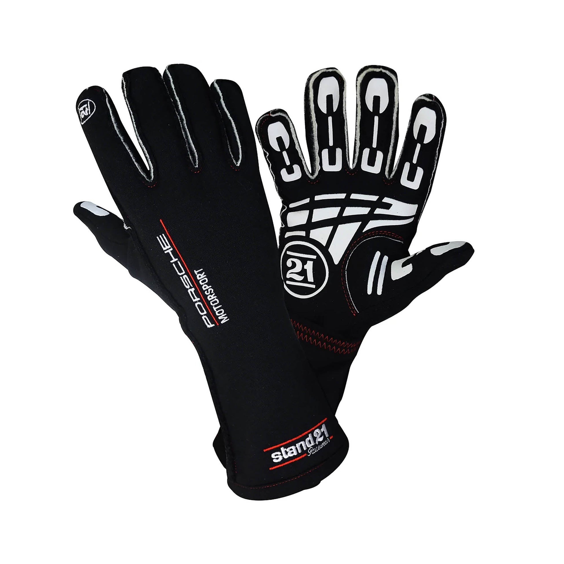 Stand-21 Porsche Motorsports Legacy Racing Gloves - Shifted Motorsports