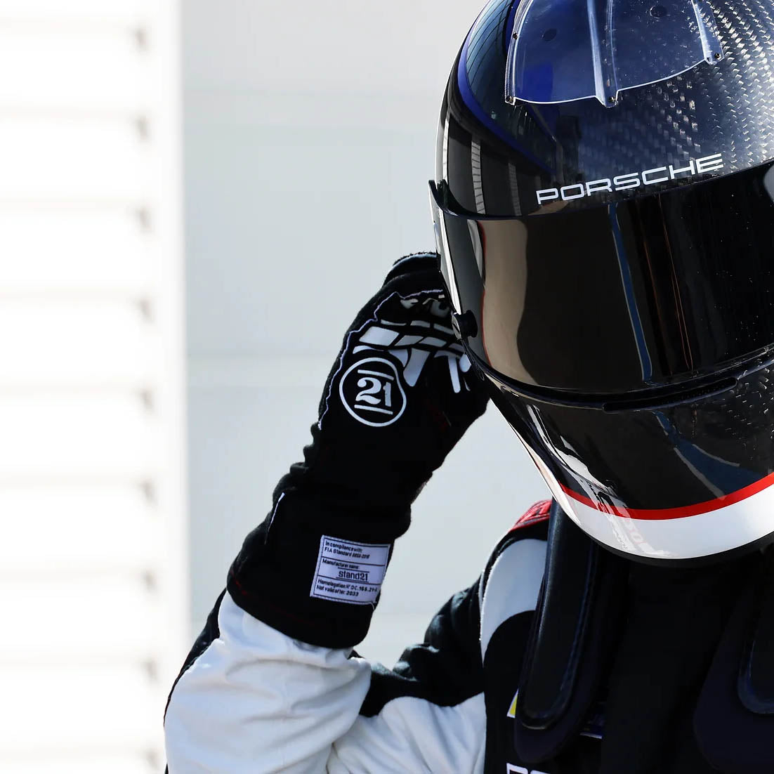 Stand-21 Porsche Motorsports Legacy Racing Gloves - Shifted Motorsports