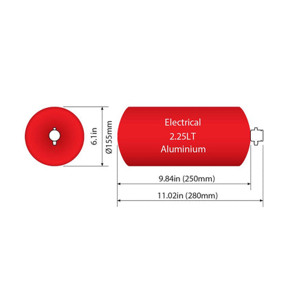 SPA Technique AFFF Fire System - 2.25 Liter Electric - Shifted Motorsports