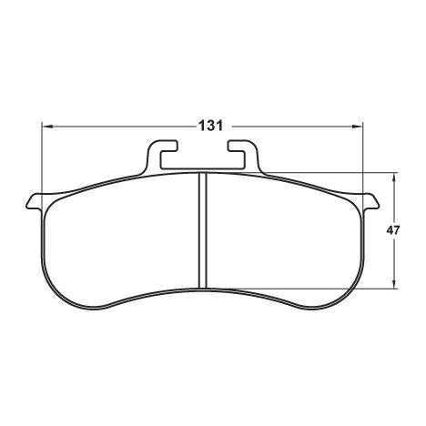 Performance Friction 7852.11.21.44 Racing Pad - 11 Compound - Shifted Motorsports