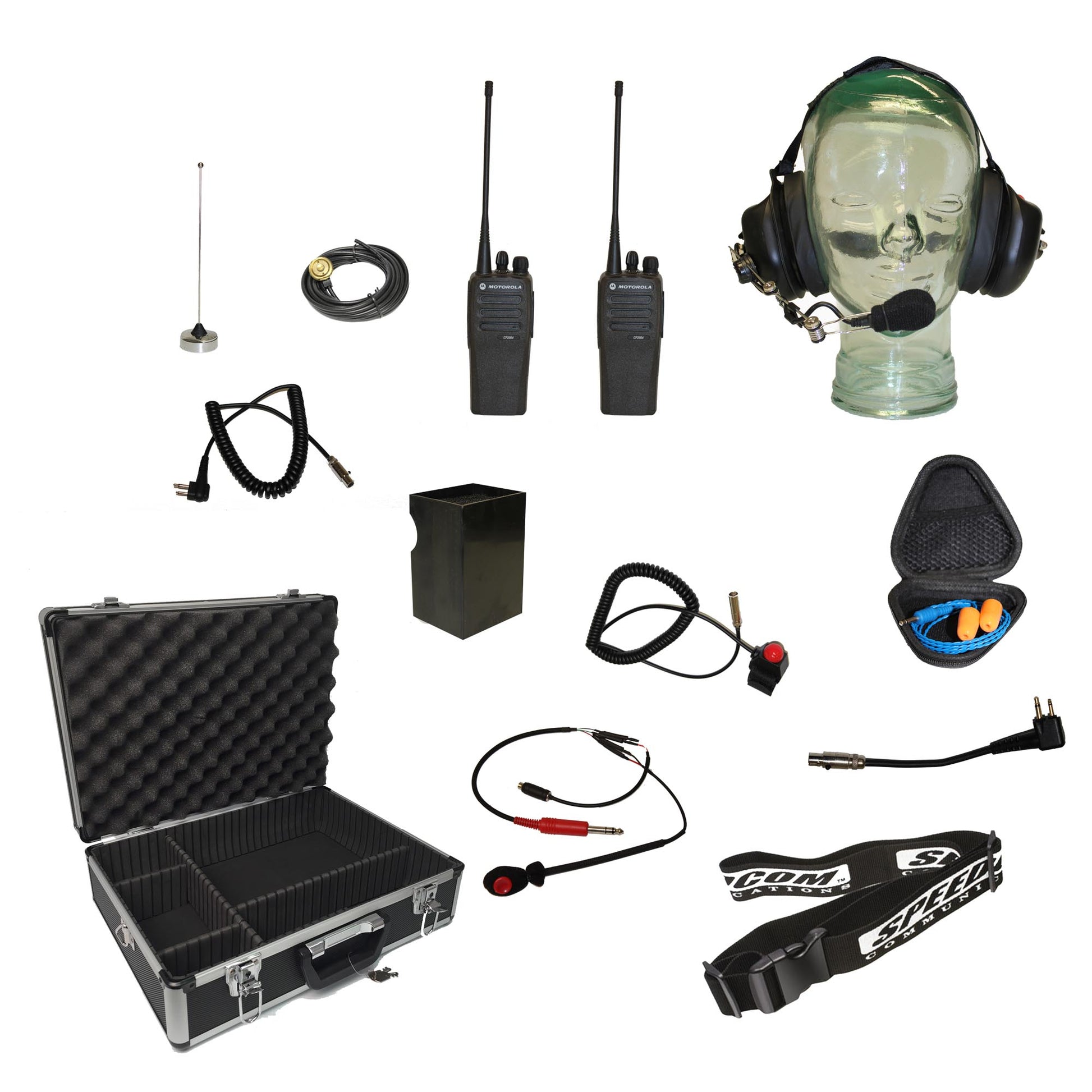 Motorola CP200D Radio System - IMSA Long Track - Shifted Motorsports