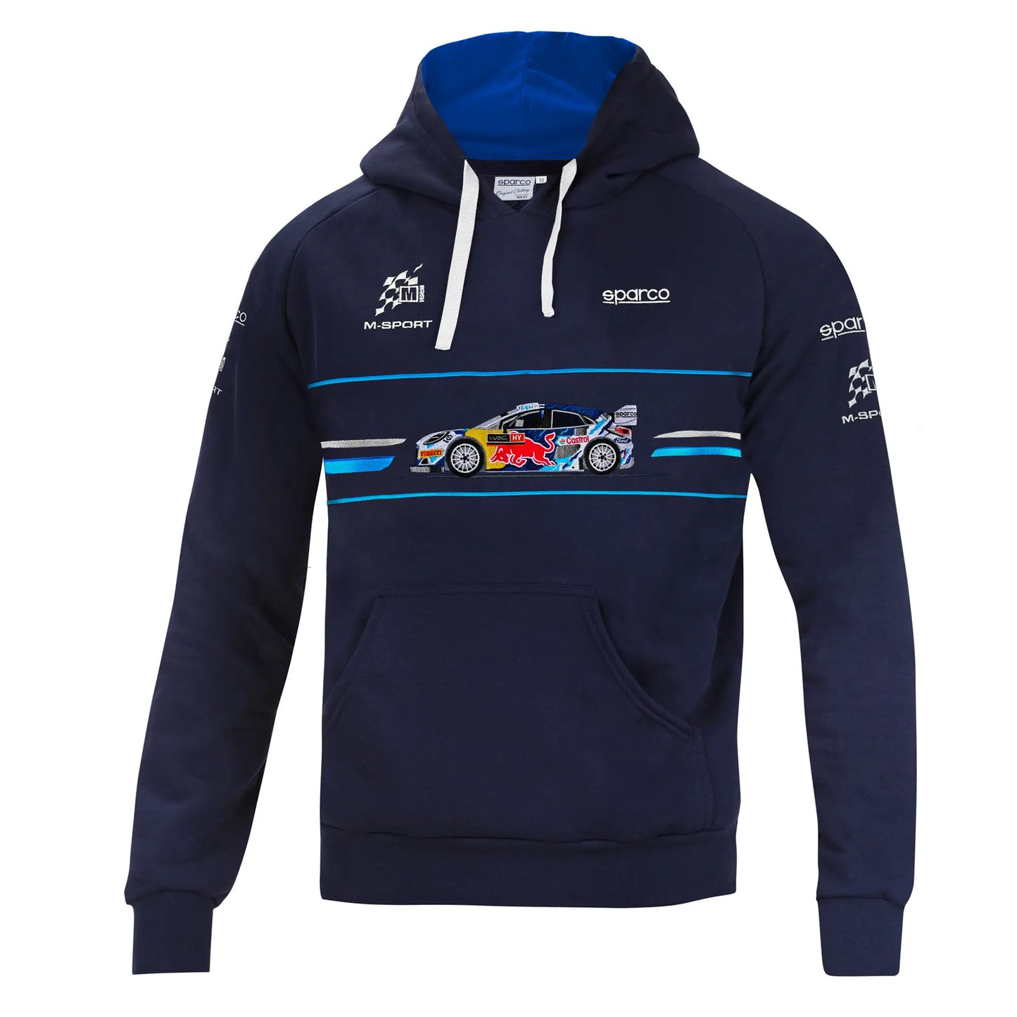 Sparco M-Sport WRC Hoodie Sweatshirt - Shifted Motorsports
