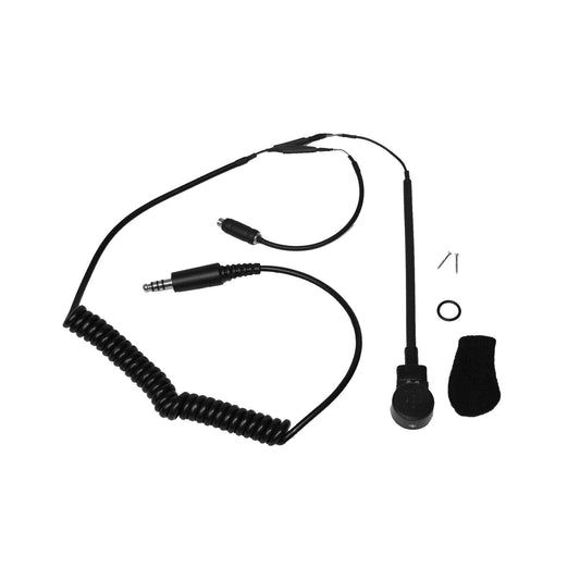 IMSA Helmet Coiled Wiring Kit - M101 Mic - Shifted Motorsports