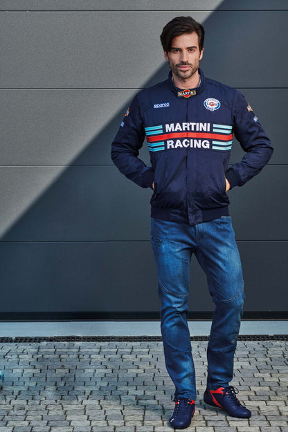 Sparco Martini Replica Bomber Jacket - Shifted Motorsports