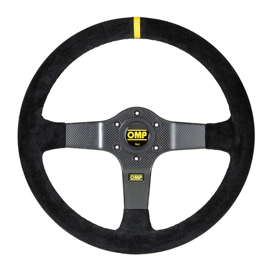 OMP 350 Carbon D Steering Wheel - Shifted Motorsports