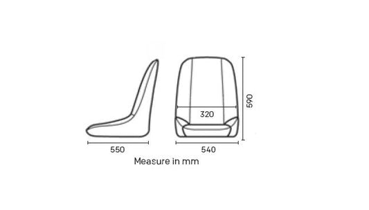 OMP Silverstone Racing Seat