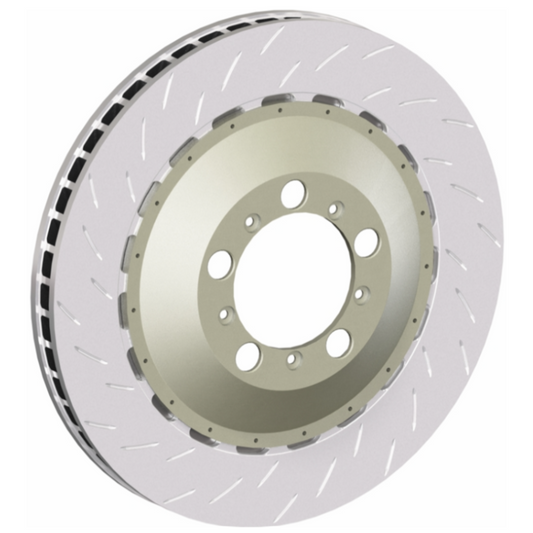 PFC Rear Slotted Rotor - Right - Porsche 992 GT3 Cup