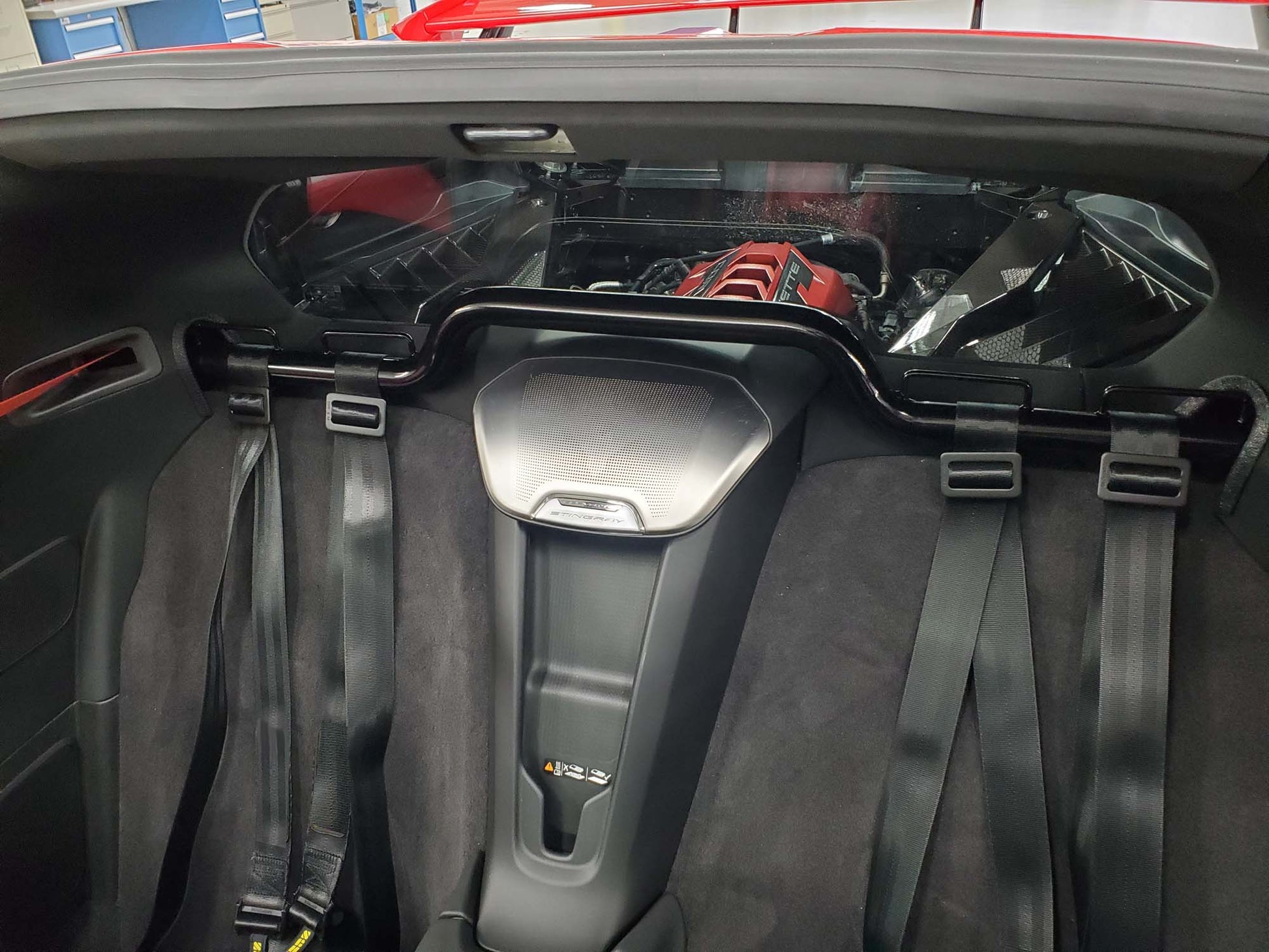 Brey Krause R-1130 Harness Bar - Chevrolet Corvette Coupe (C8) - Shifted Motorsports