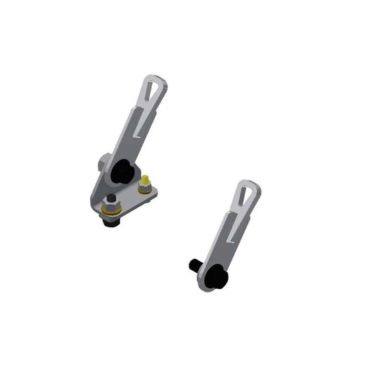 Brey Krause R-9225 Harness Mount Kit - BMW E46/E85/E86 with R-922x Seat Mount - Shifted Motorsports