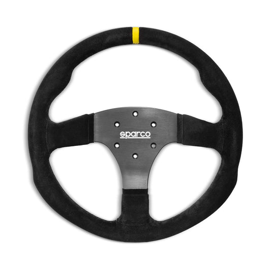 Sparco R330 Steering Wheel - Suede - Shifted Motorsports