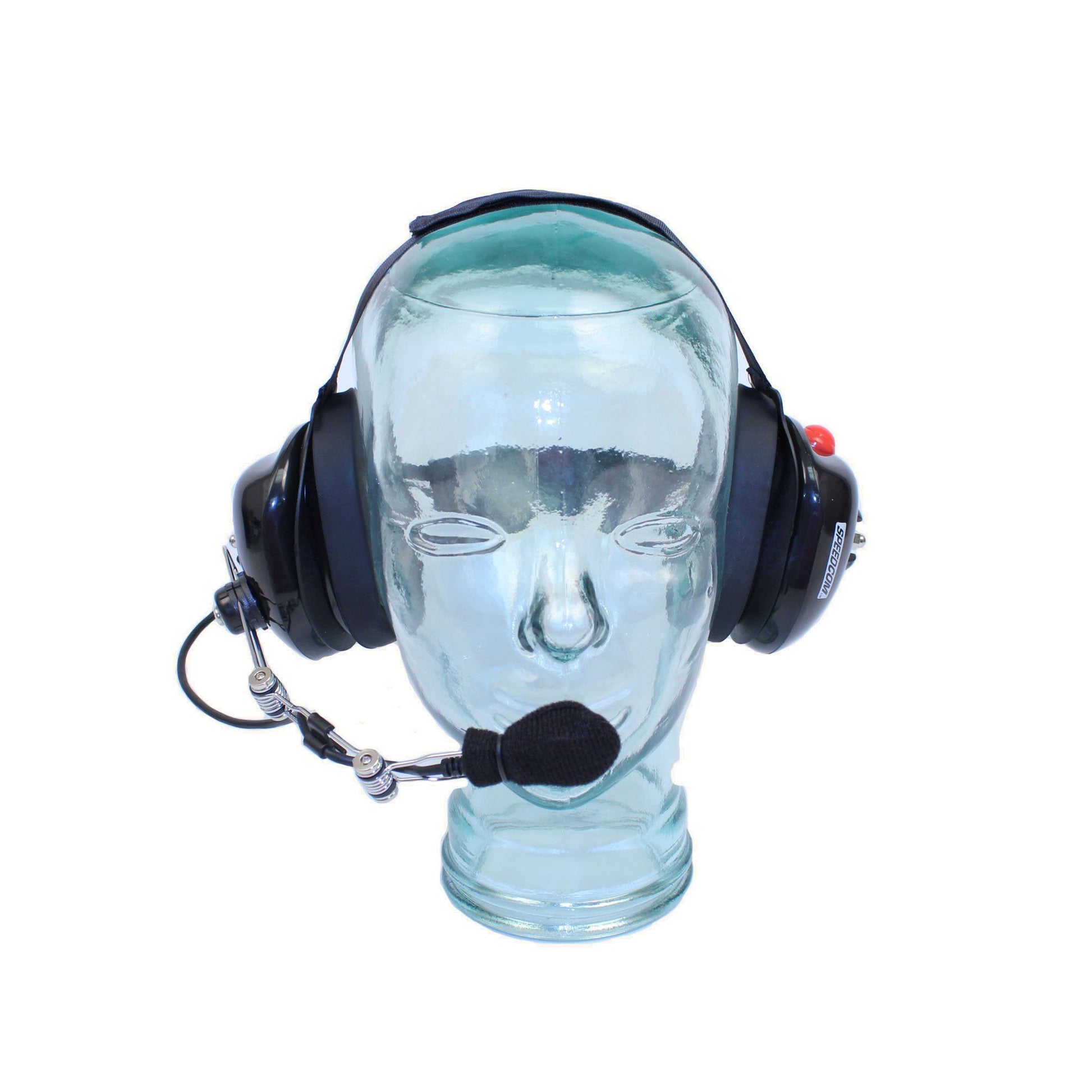 Speedcom Single-Button Headset - Behind-the-Head - Shifted Motorsports