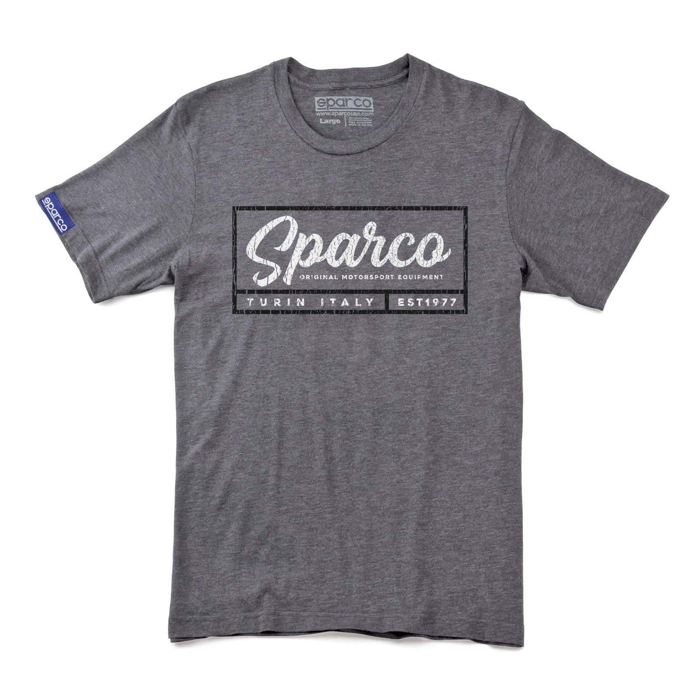 Sparco Script T-Shirt - Shifted Motorsports