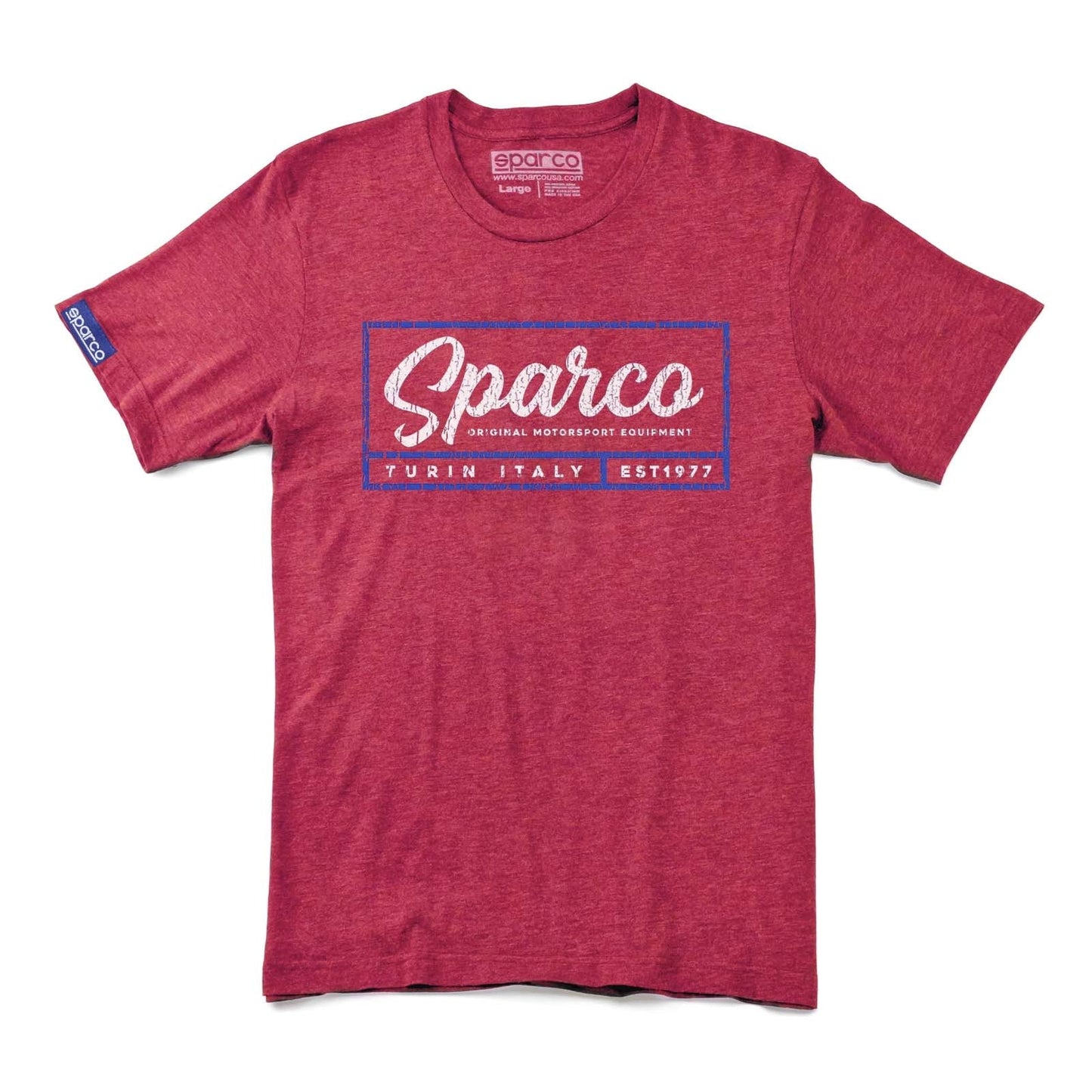 Sparco Script T-Shirt - Shifted Motorsports