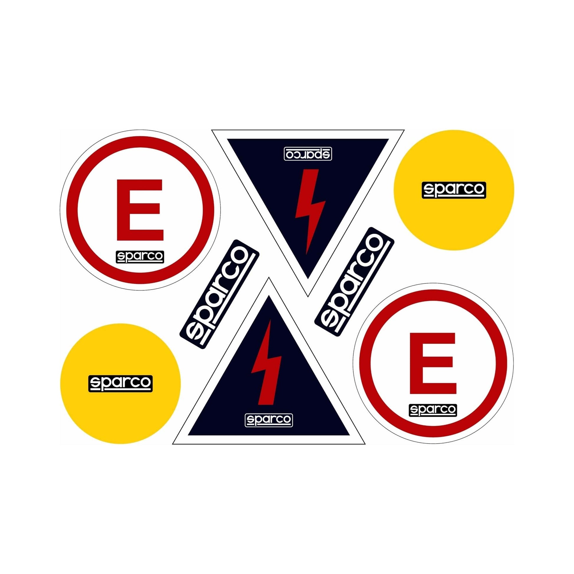 Sparco Off & Extinguisher Decal Set - Shifted Motorsports