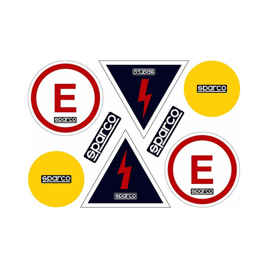 Sparco Off & Extinguisher Decal Set - Shifted Motorsports