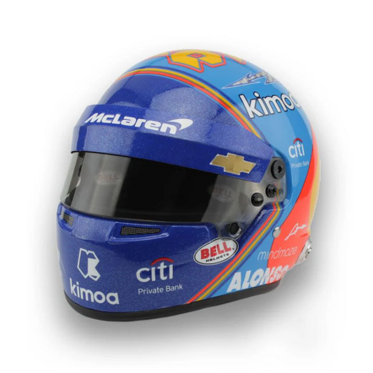 Bell Fernando Alsono 2019 Indy Mini Helmet - Shifted Motorsports