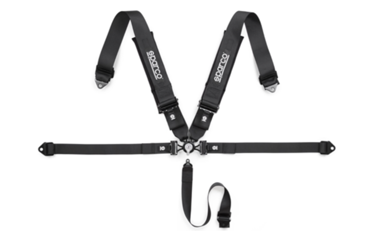 Sparco Club H-4R 3" 5-Point Tuning Harness - Shifted Motorsports