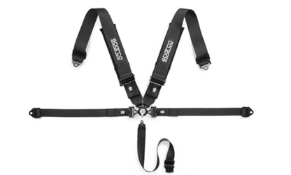 Sparco Club H-4R 3" 5-Point Tuning Harness - Shifted Motorsports