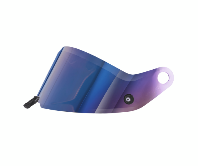 Stilo ST6 Mirror Blue Visor - Shifted Motorsports
