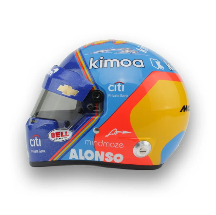 Bell Fernando Alsono 2019 Indy Mini Helmet - Shifted Motorsports