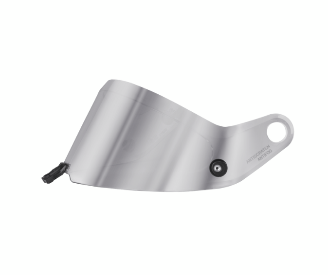 Stilo ST6 Silver Visor - Shifted Motorsports
