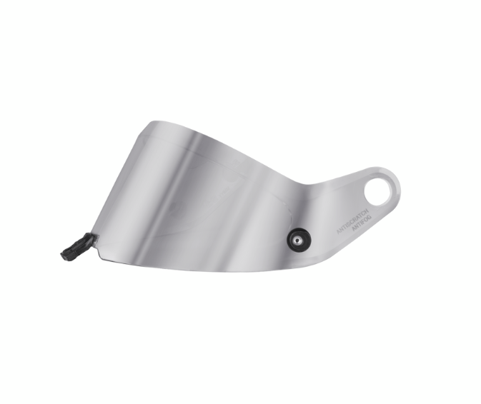 Stilo ST6 ABP Silver Visor - Shifted Motorsports
