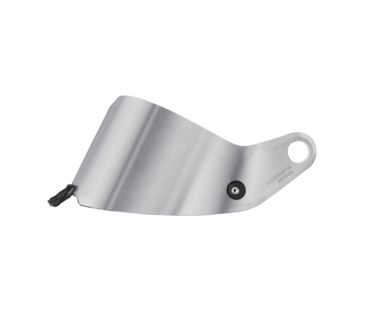Stilo ST6 ABP Silver Visor - Shifted Motorsports