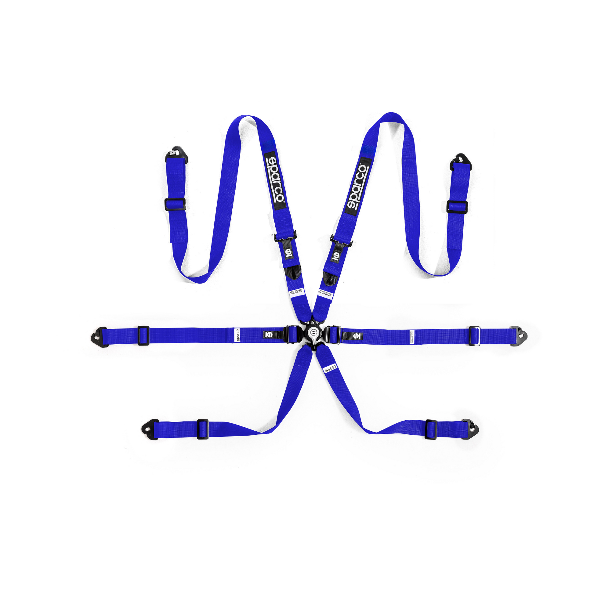 Sparco Competition H-2 Endurance 6-Point Racing Harness - Shifted Motorsports