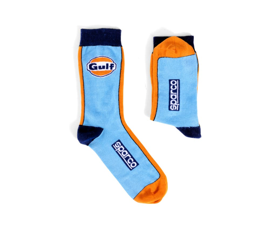 Sparco Gulf Socks - Shifted Motorsports