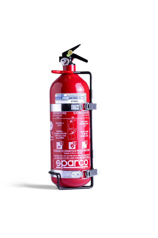 Sparco Novec Handheld Fire Extinguisher - 2 Liter - Shifted Motorsports
