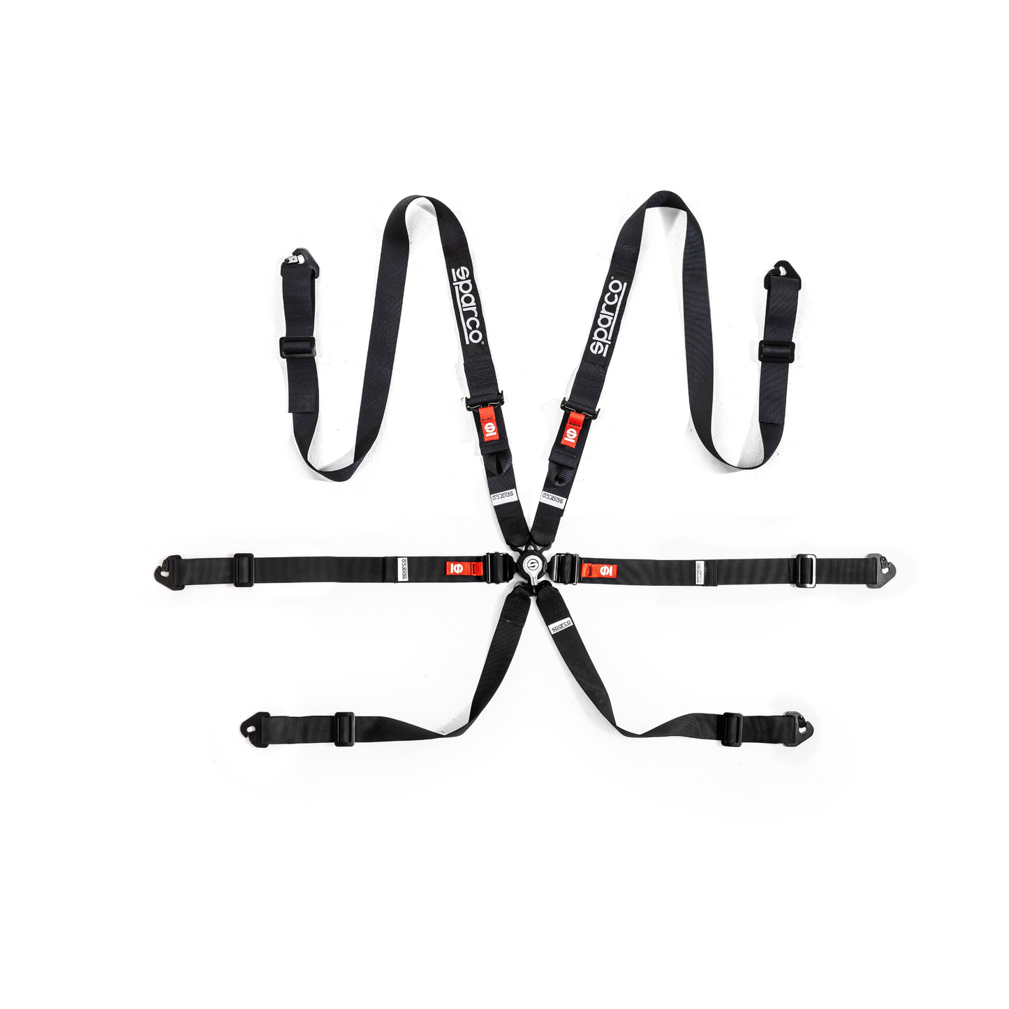 Sparco Competition H-2 Endurance 6-Point Racing Harness - Shifted Motorsports