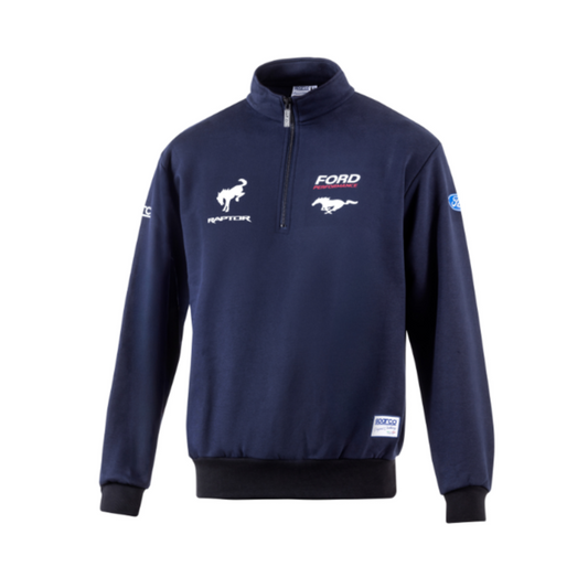 Sparco Ford Performance Half Zip Sweatshirt - Shifted Motorsports