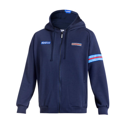 Sparco Martini Full Zip Hooded Sweatshirt - Shifted Motorsports