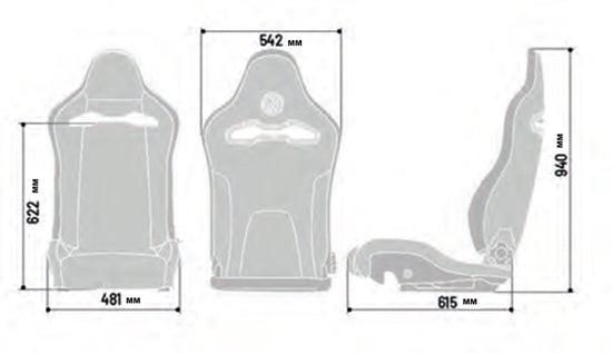 Sparco SPX Special Edition Seat (Matte, Black/Red, Left) - Shifted Motorsports