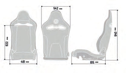 Sparco SPX Special Edition Seat (Matte, Black/Red, Left) - Shifted Motorsports