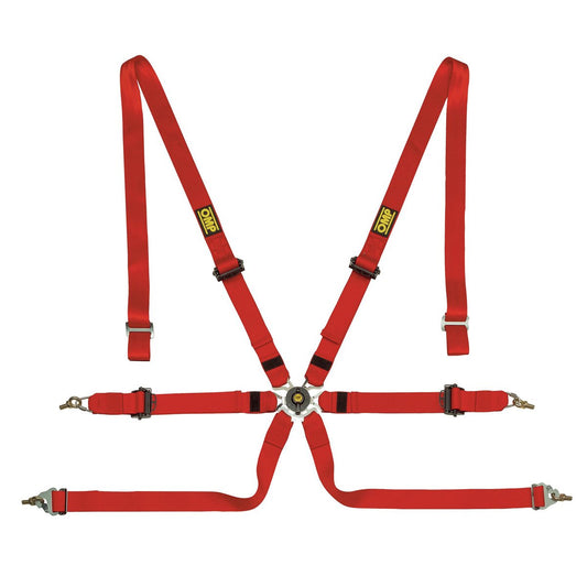 OMP One 2 Pull-Up Racing Harness - Shifted Motorsports