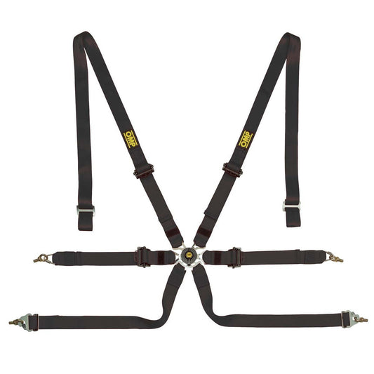 OMP One 2 Pull-Up Racing Harness - Shifted Motorsports