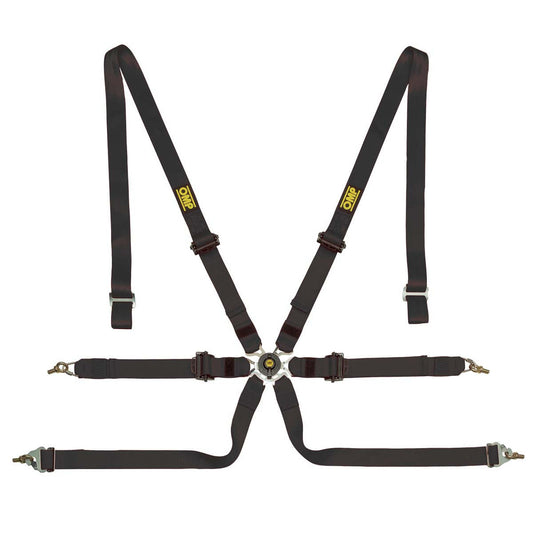 OMP One 2 Pull-Down Racing Harness - Shifted Motorsports