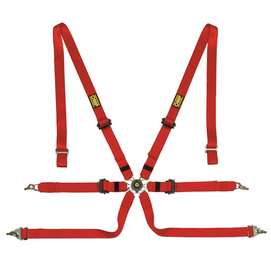 OMP One 2 Pull-Down Racing Harness - Shifted Motorsports