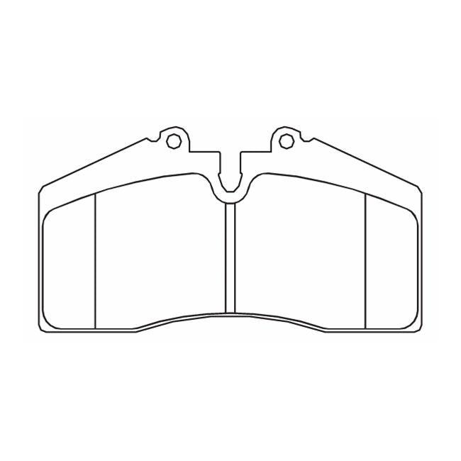 Hawk HB141Q.650 Racing Pad - DTC-80 Compound - Shifted Motorsports