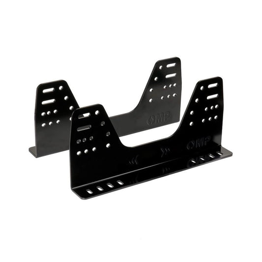 OMP HC/924 Seat Aluminum Side Mount Bracket - Low - Shifted Motorsports