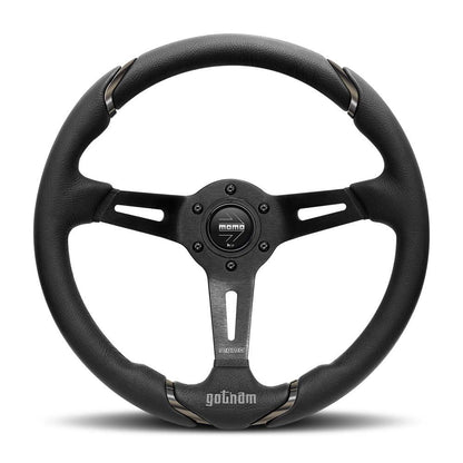 Momo Gotham Steering Wheel - Shifted Motorsports