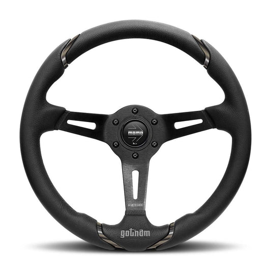 Momo Gotham Steering Wheel - Shifted Motorsports