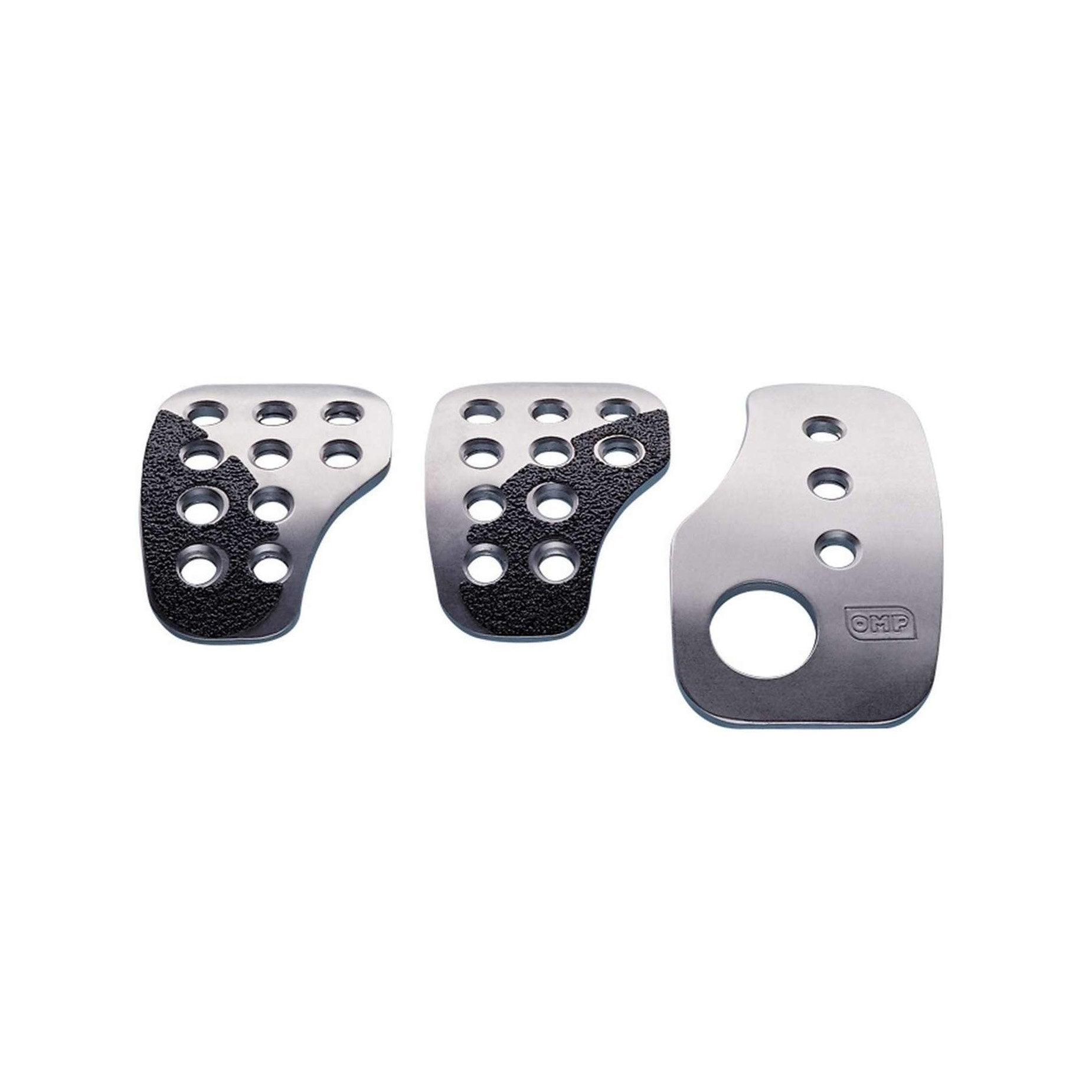 OMP OA/1040 Anodized Racing Pedal Set - Shifted Motorsports