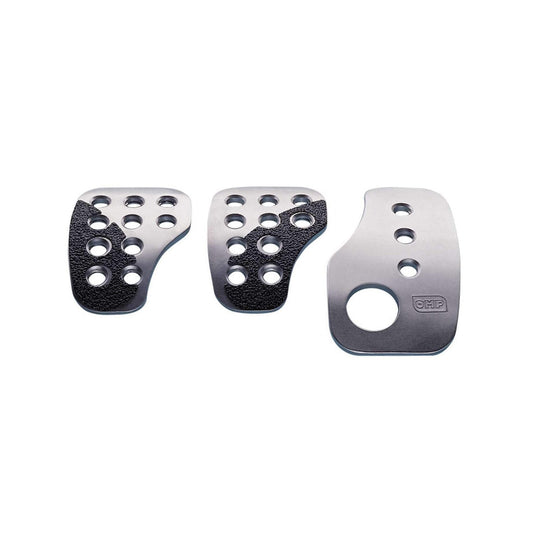 OMP OA/1040 Anodized Racing Pedal Set - Shifted Motorsports